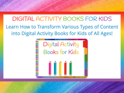 Create Digital Activity Books for Kids