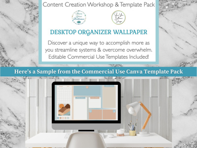 Workshop & Templates: Desktop Organizer Wallpaper