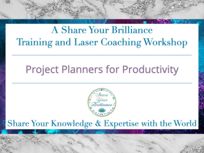 Workshop: Project Planners for Productivity