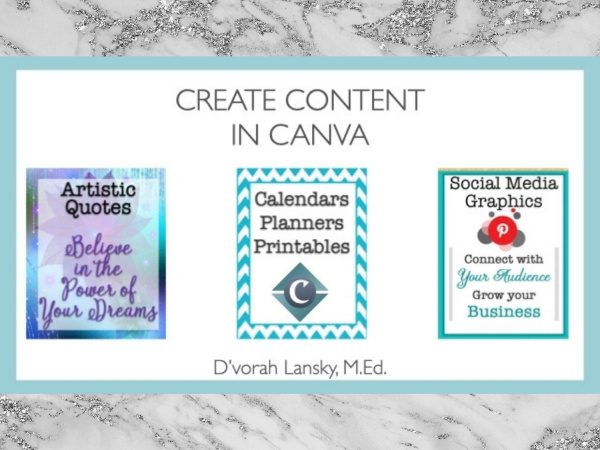 Create Content in Canva
