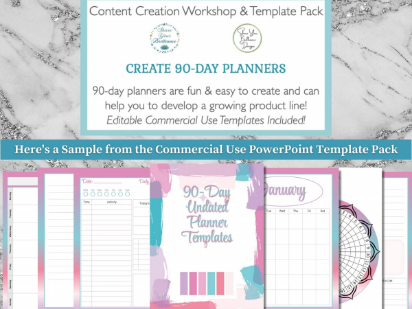 Workshop & Templates: Create 90-Day Planners