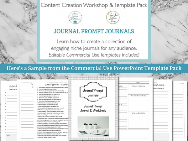 Workshop & Templates: Journal Prompt Journals