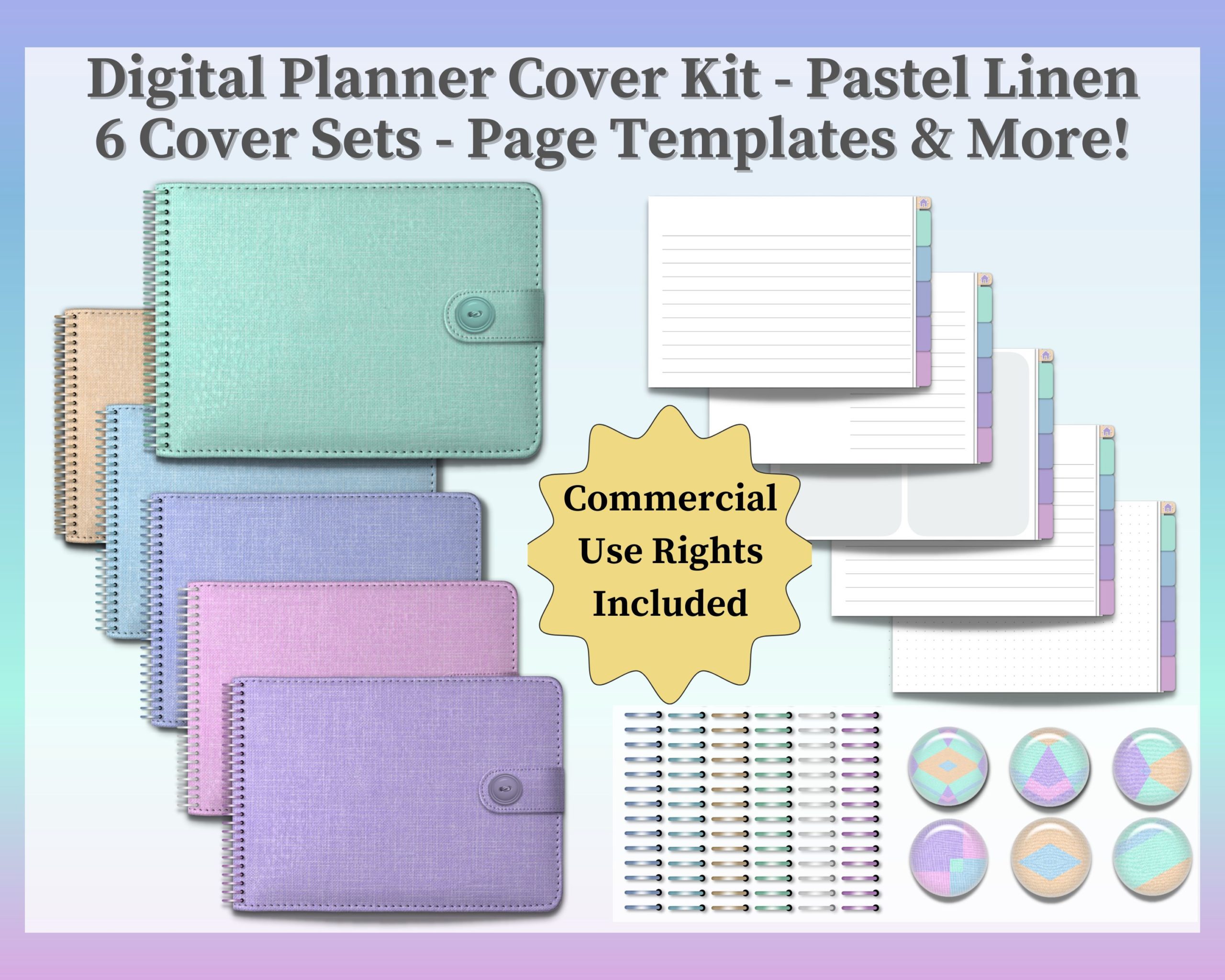 Digital Planner Cover Kit