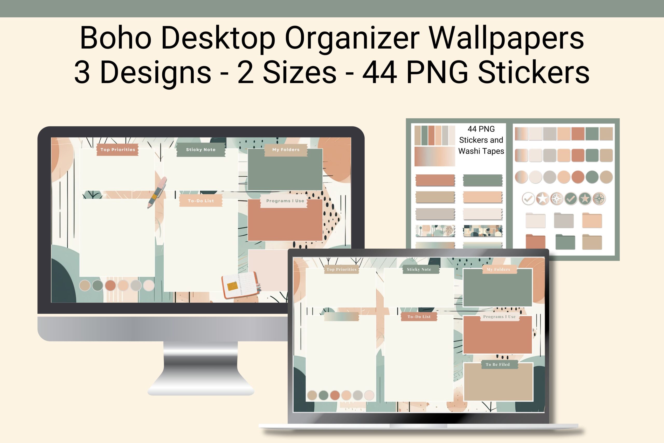 Desktop Wallpaper Organizer Kit